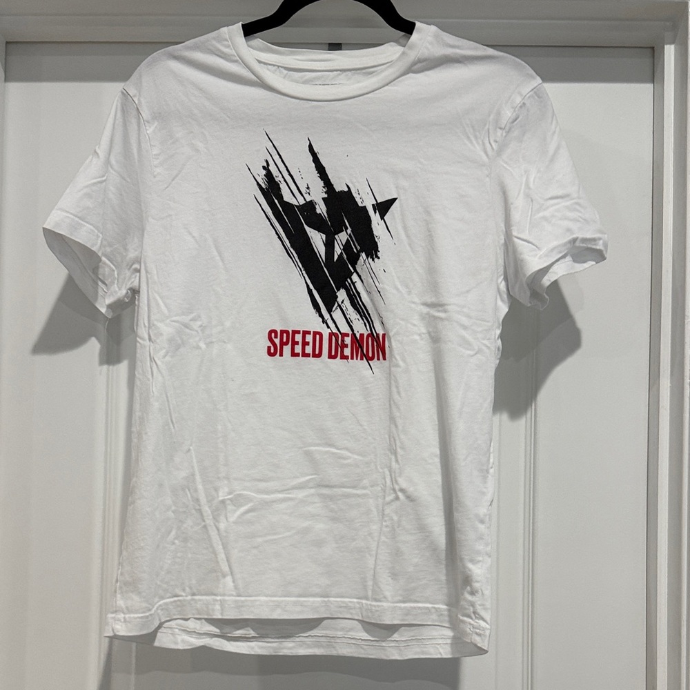 Speed Demon Graphic Tee - White